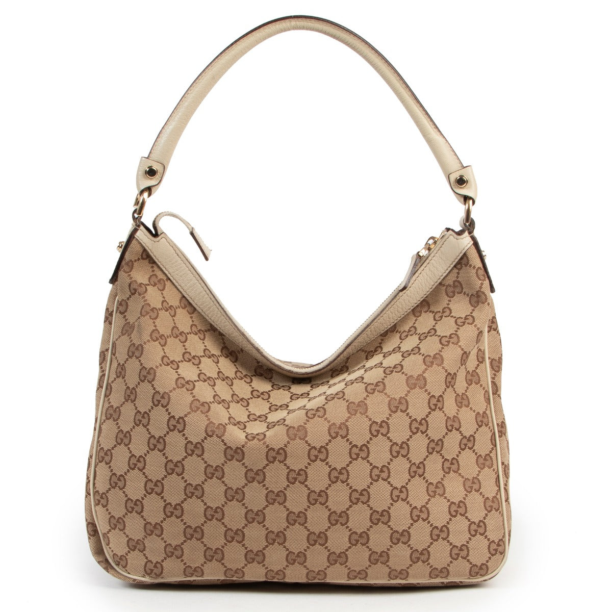 Gucci GG Monogram Canvas Abbey Pocket Shoulder Bag – Labellov
