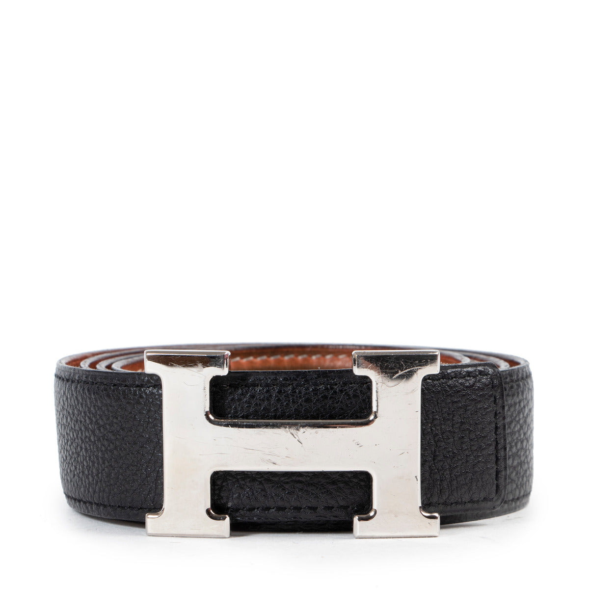 Hermès Black Constance Belt - size 100