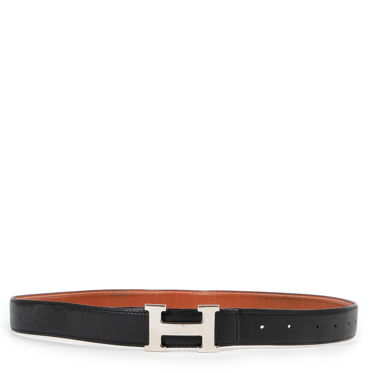 Hermès Black Constance Belt - size 100