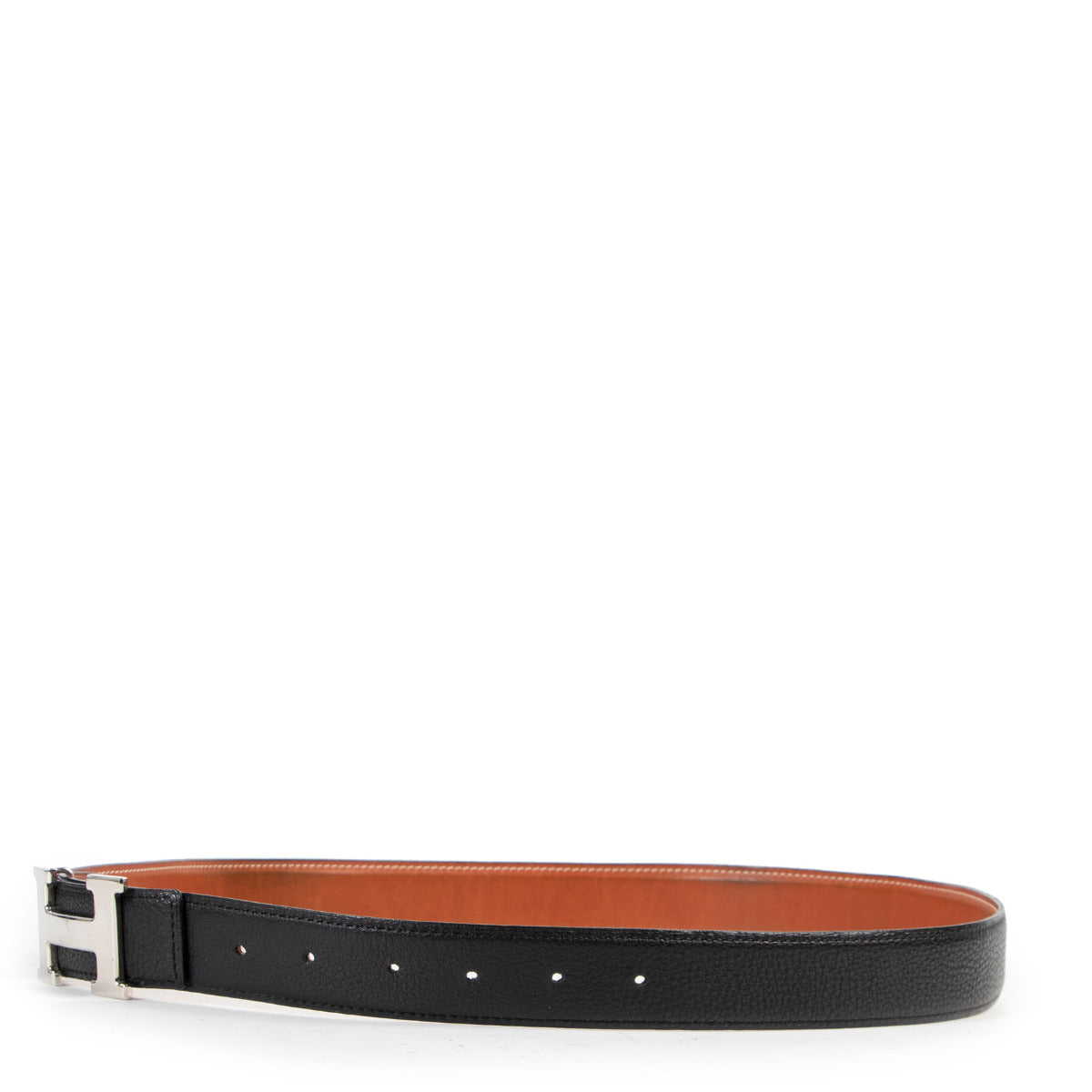 Hermès Black Constance Belt - size 100