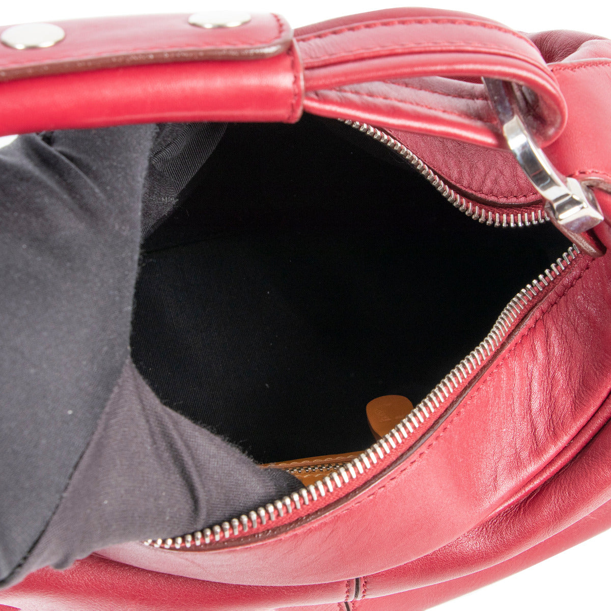 *Gereserveerd* Tod's Bordeauxrode Handtas