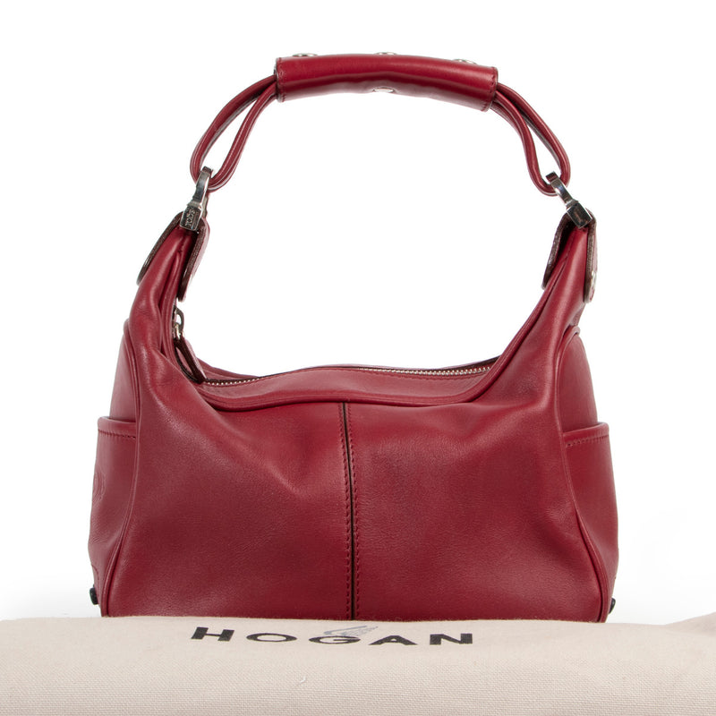 *Reserved* Tods Burgundy Top Handle Bag