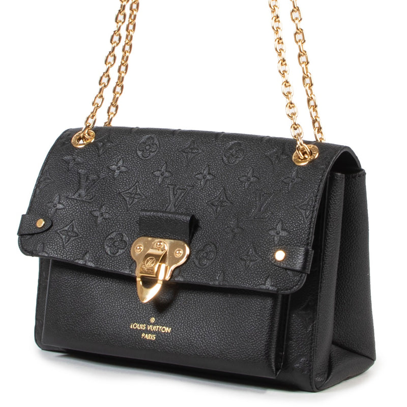 Veilig online kopen van authentieke zwarte Louis Vuitton Vavin handtas