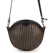 Shop safe online authentic Delvaux Multicolor Toile De Cuir Crossbody Bag at Labellov.com.