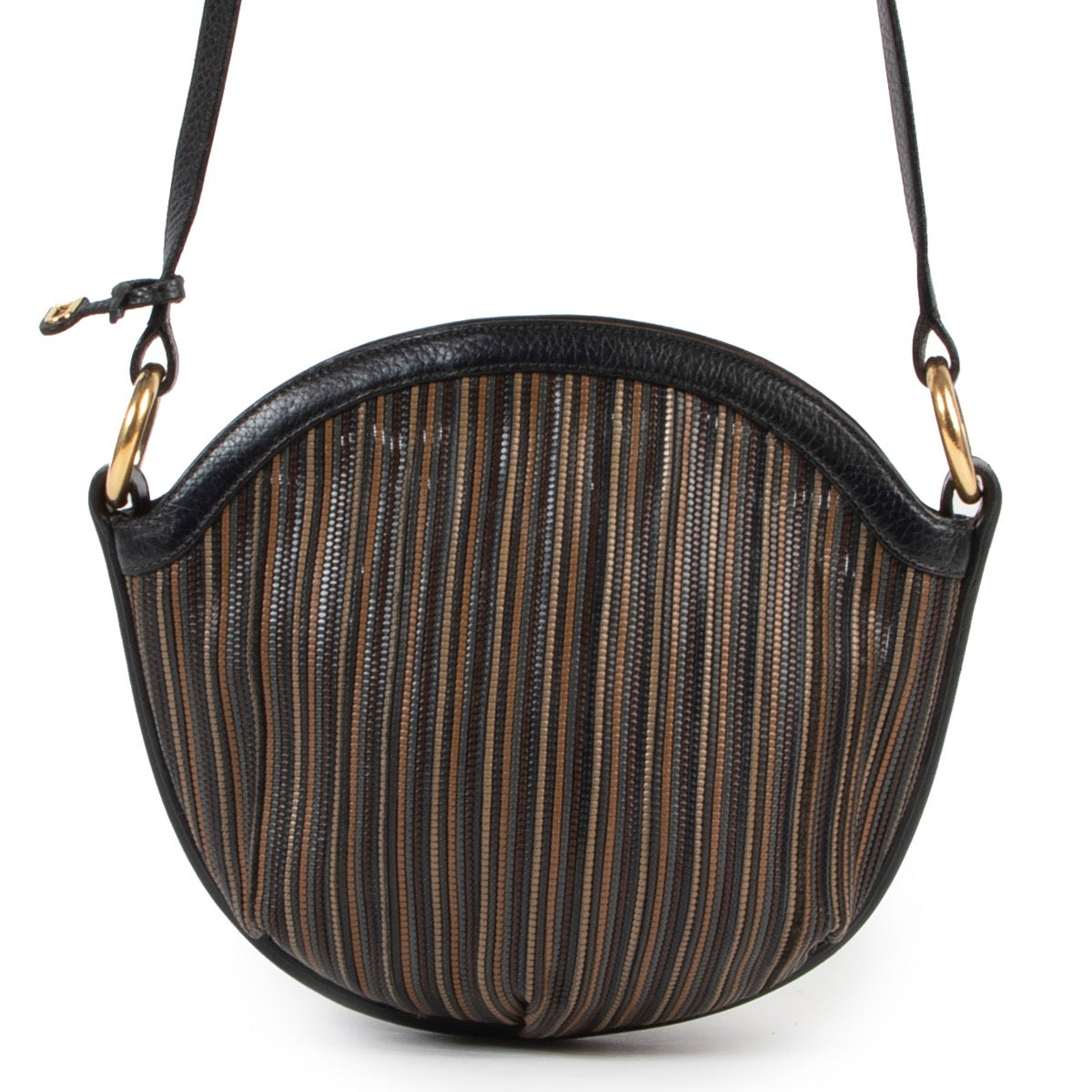 Achetez en ligne second main ce sac Delvaux en toile de cuir chez Labellov.Com