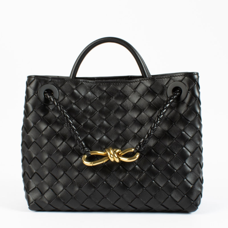 shop 100% authentic second hand Bottega Veneta Black Small Andiamo Bag on Labellov.com