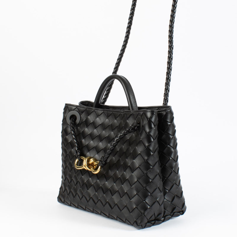 shop 100% authentic second hand Bottega Veneta Black Small Andiamo Bag on Labellov.com