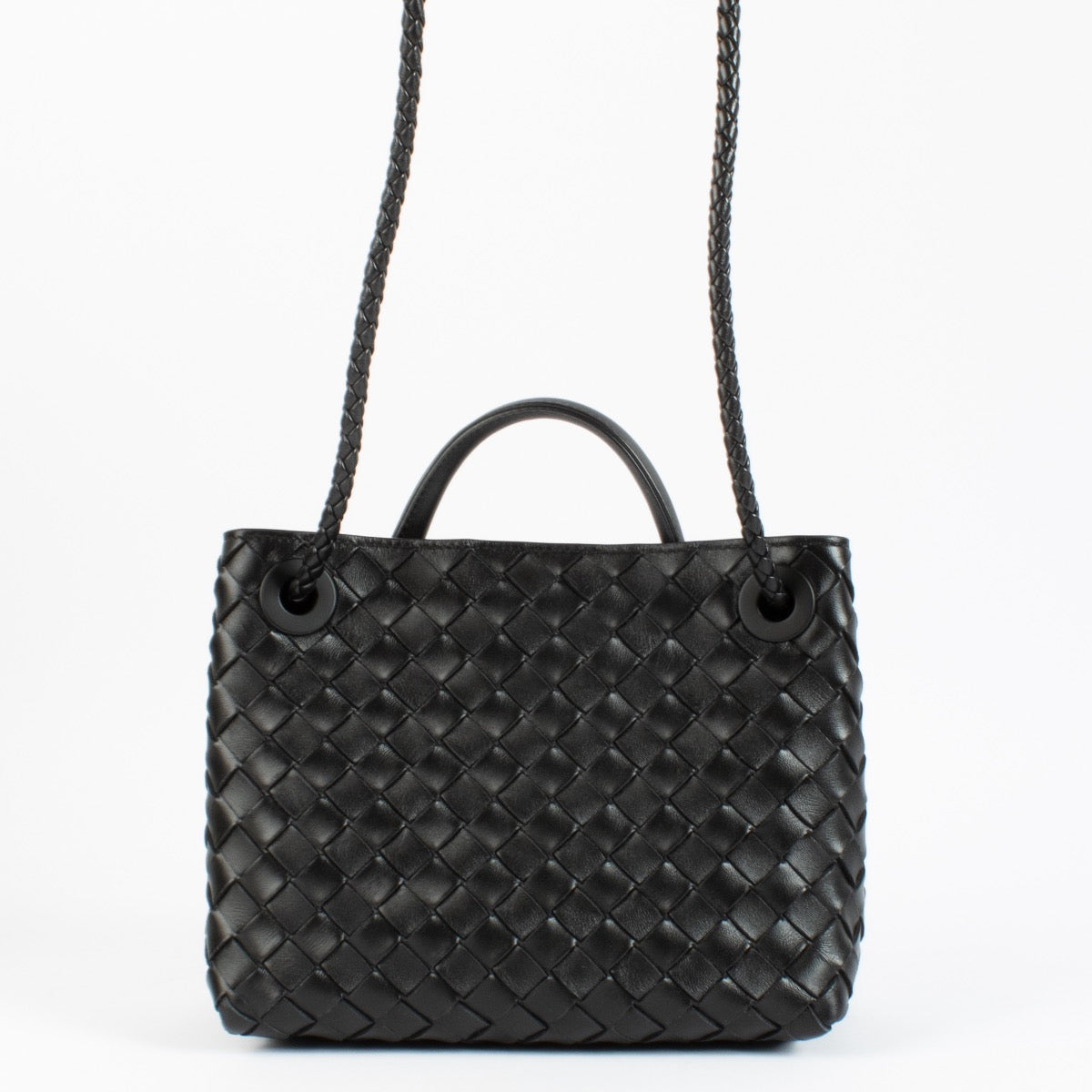 shop 100% authentic second hand Bottega Veneta Black Small Andiamo Bag on Labellov.com
