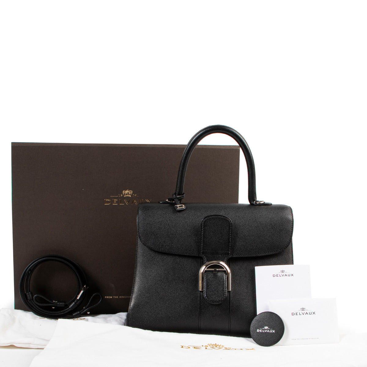 Delvaux Brillant Rodéo Noir PWH