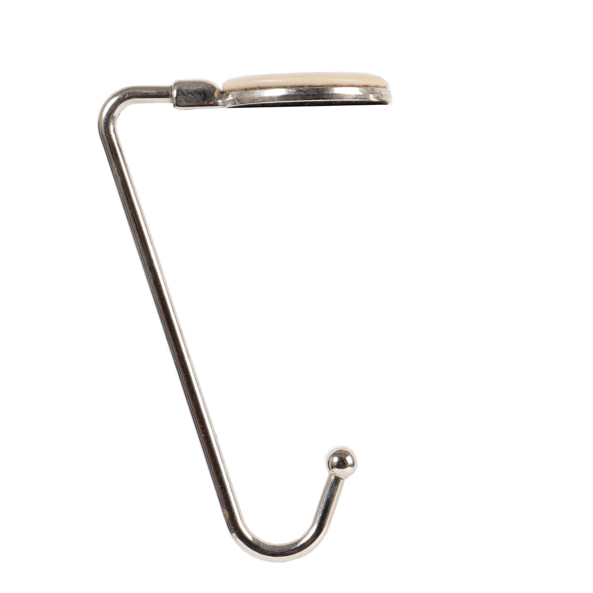 acheter en ligne seconde main Delvaux Creme Leather Bag Holder