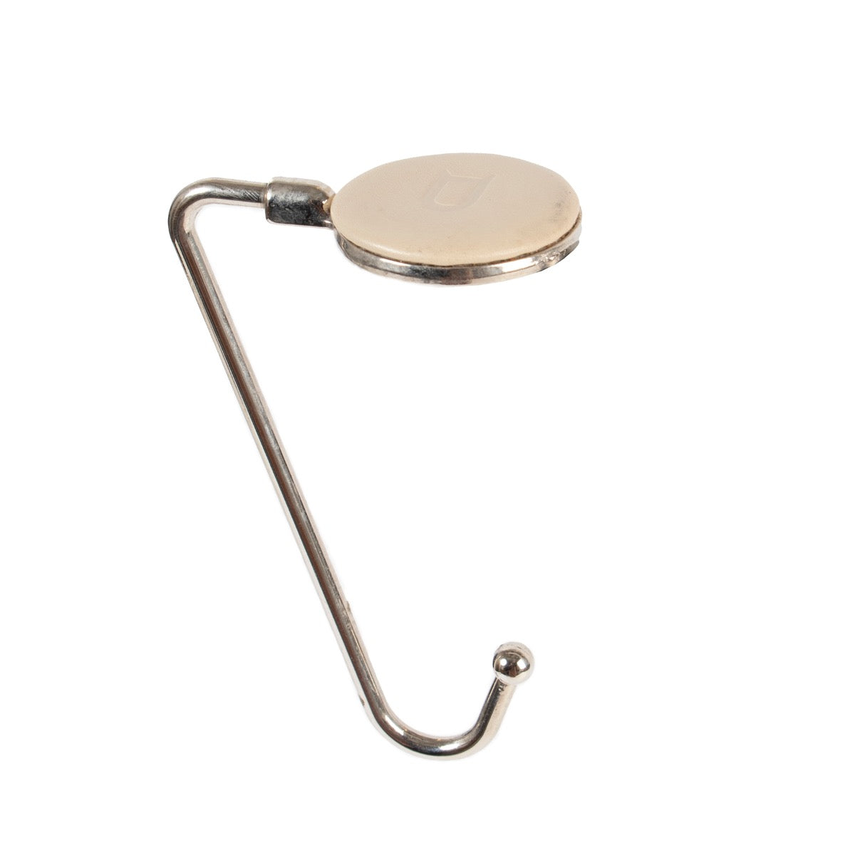 Delvaux Creme Leather Bag Holder