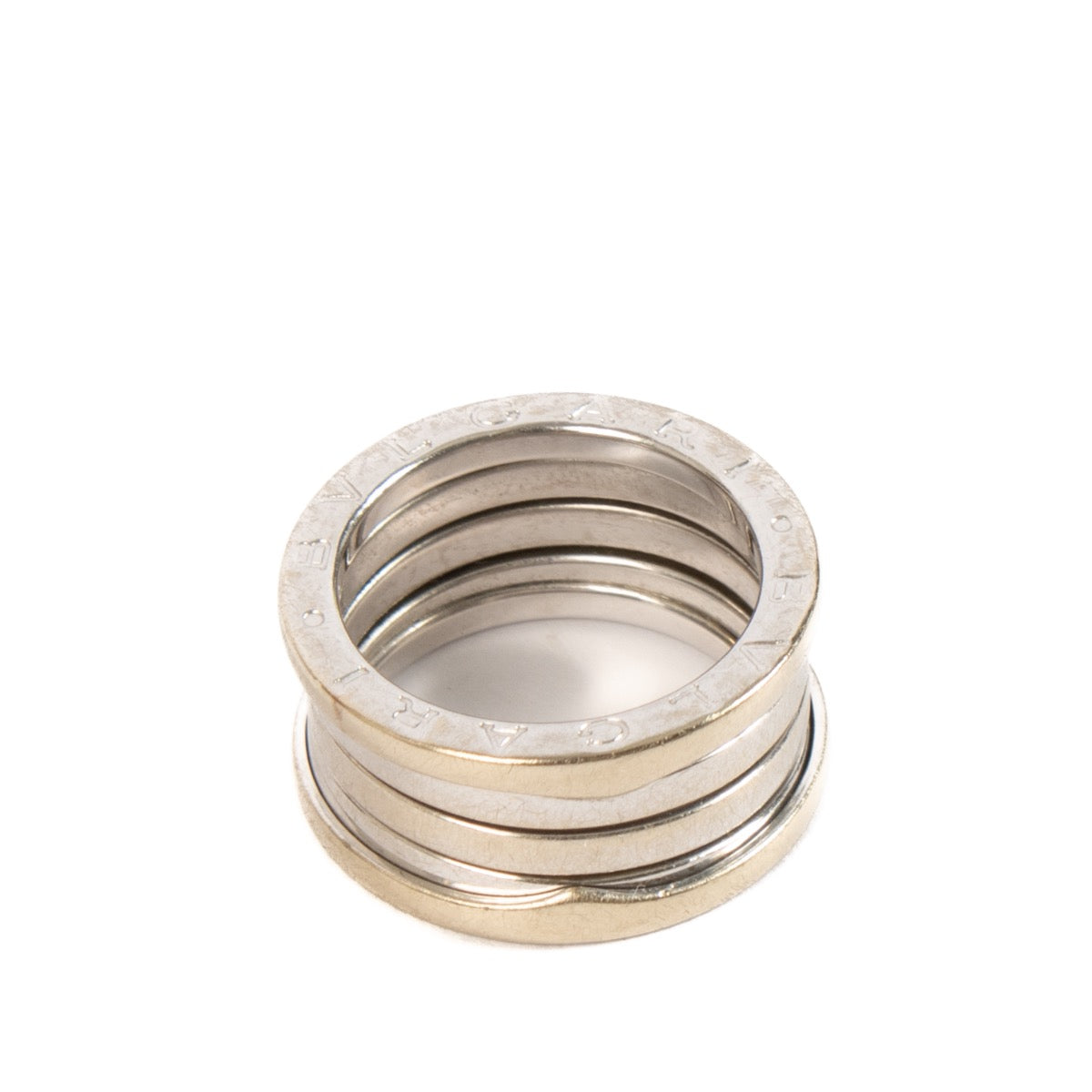 Shop safe online at Labellov in Antwerp, Brussels and knokke this 100% authentic second hand Bulgari White Gold B.Zero1 Ring - Size 52