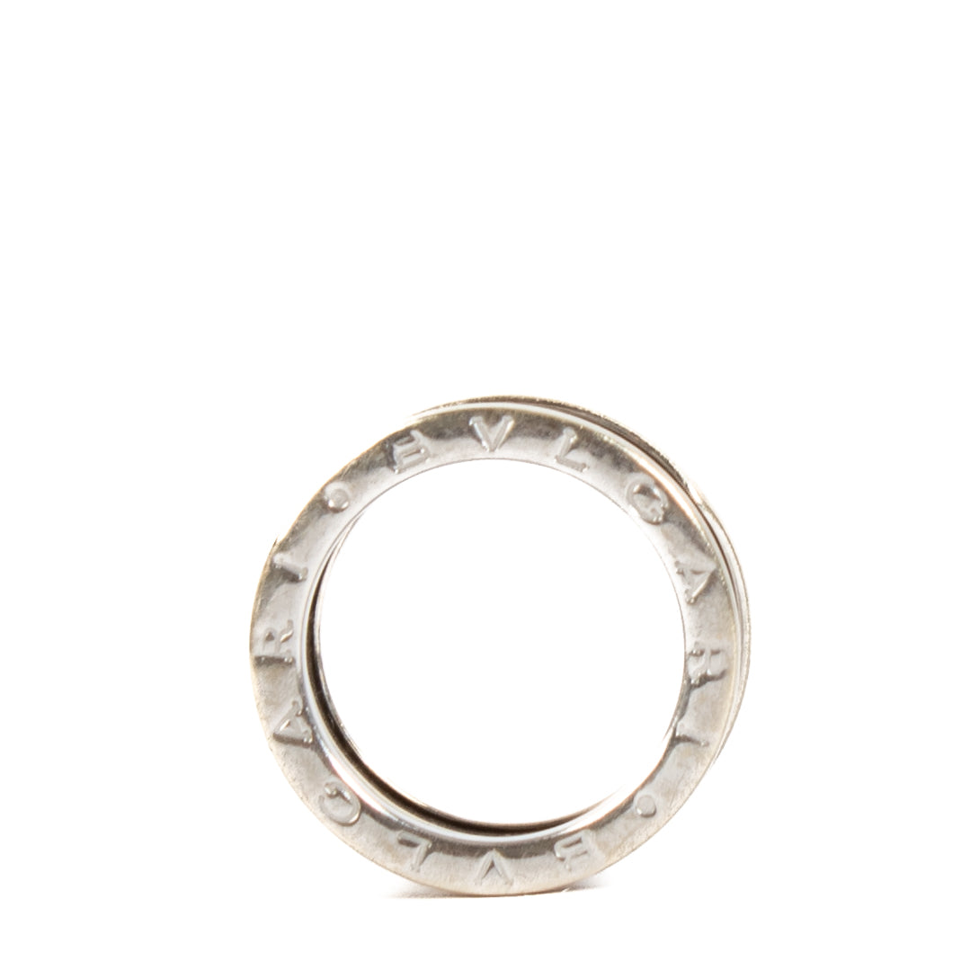 Shop safe online at Labellov in Antwerp, Brussels and knokke this 100% authentic second hand Bulgari White Gold B.Zero1 Ring - Size 52