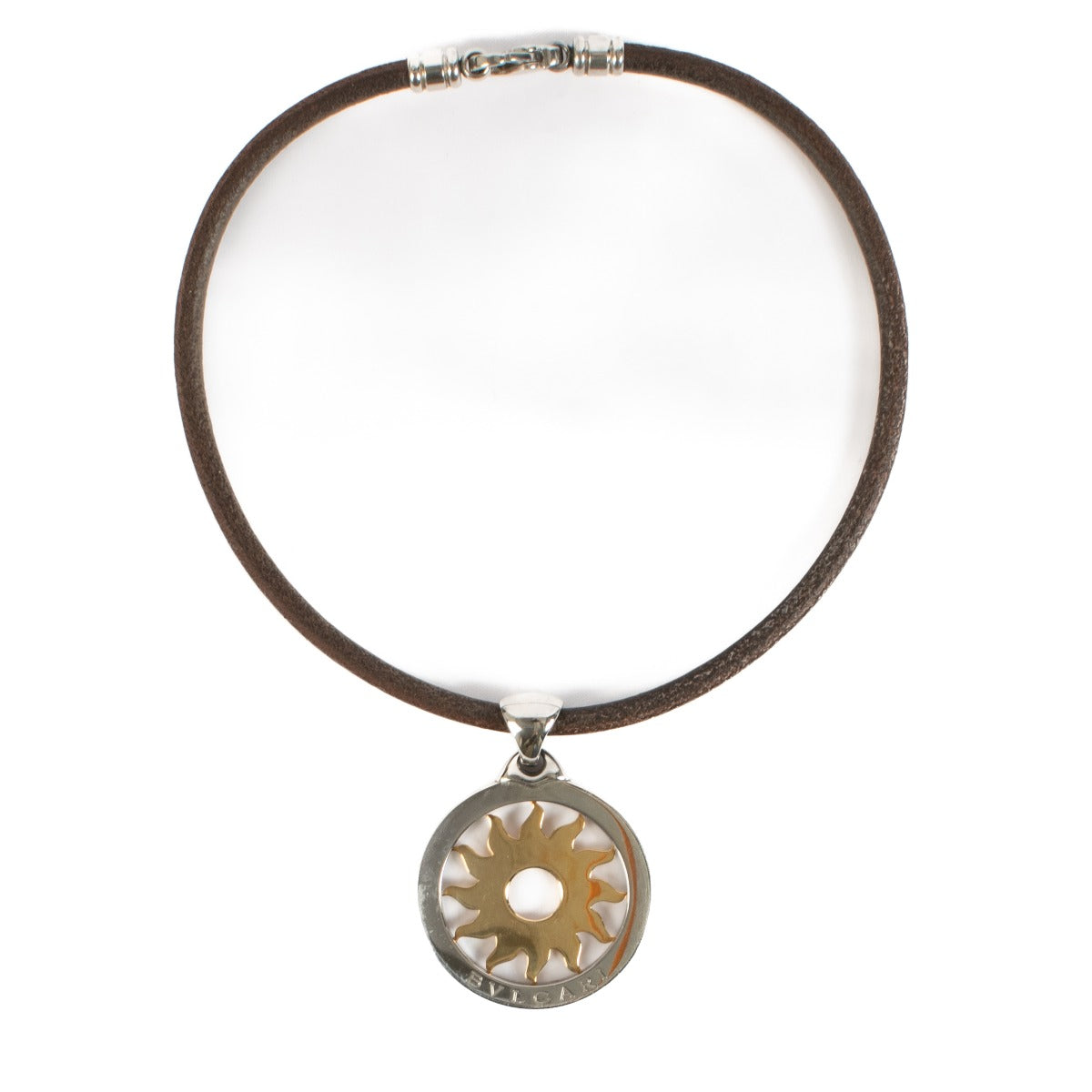 Shop safe online at Labellov in Antwerp, Brussels and Knokke this 100% authentic second hand Bulgari Gold/Silver Tondo Necklace