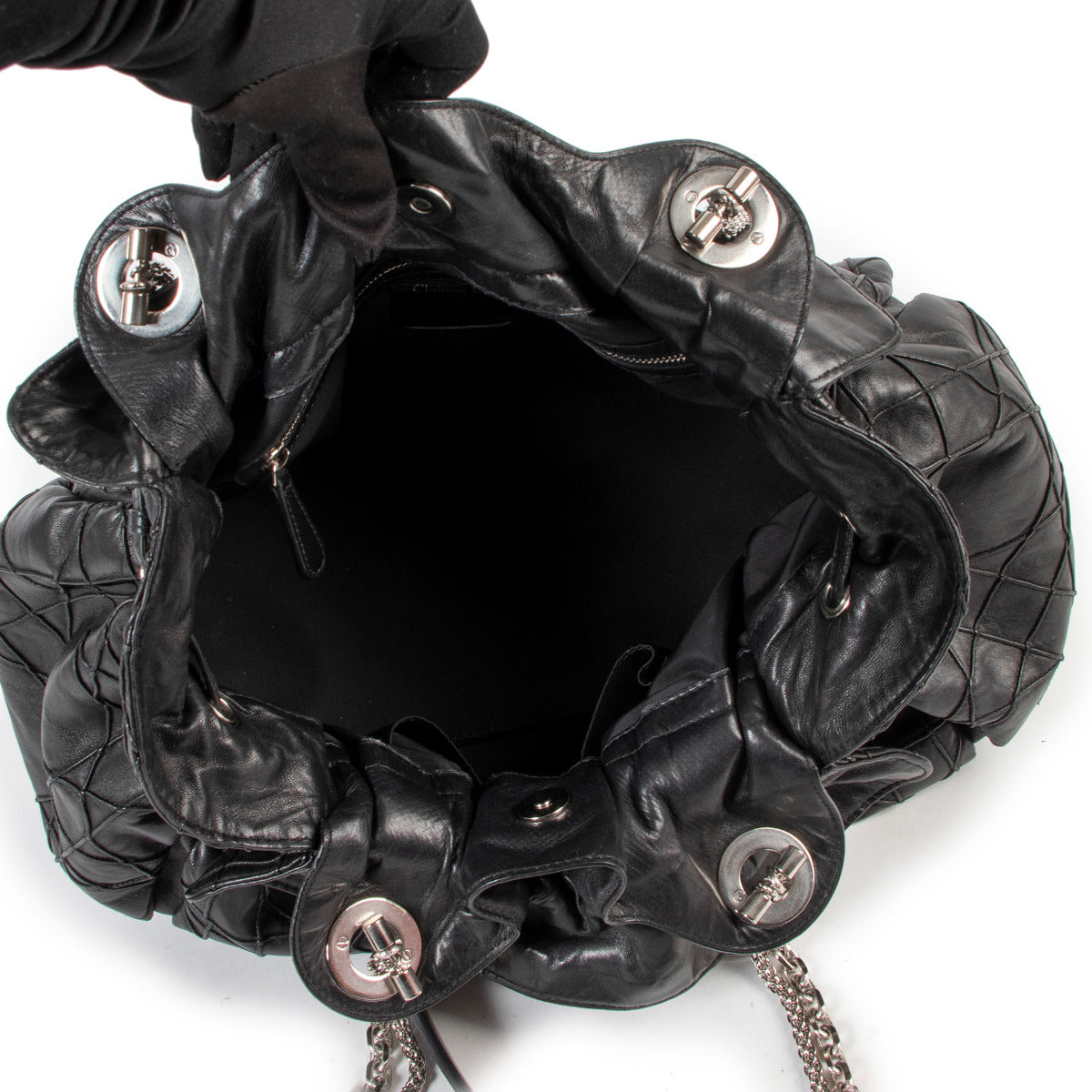 Sac à bandoulière matelassé Christian Dior Le Trente Cannage