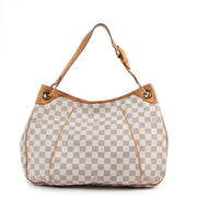 Shop safe online authentic second hand Louis Vuitton Damier Azur Galliera PM.