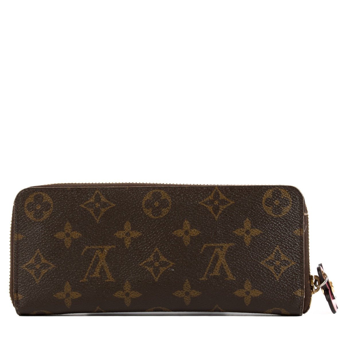 Shop safe online at Labellov in Antwerp, Brussels and Knokke this 100% authentic second hand Louis Vuitton Monogram Blooming Flowers Clemence Wallet