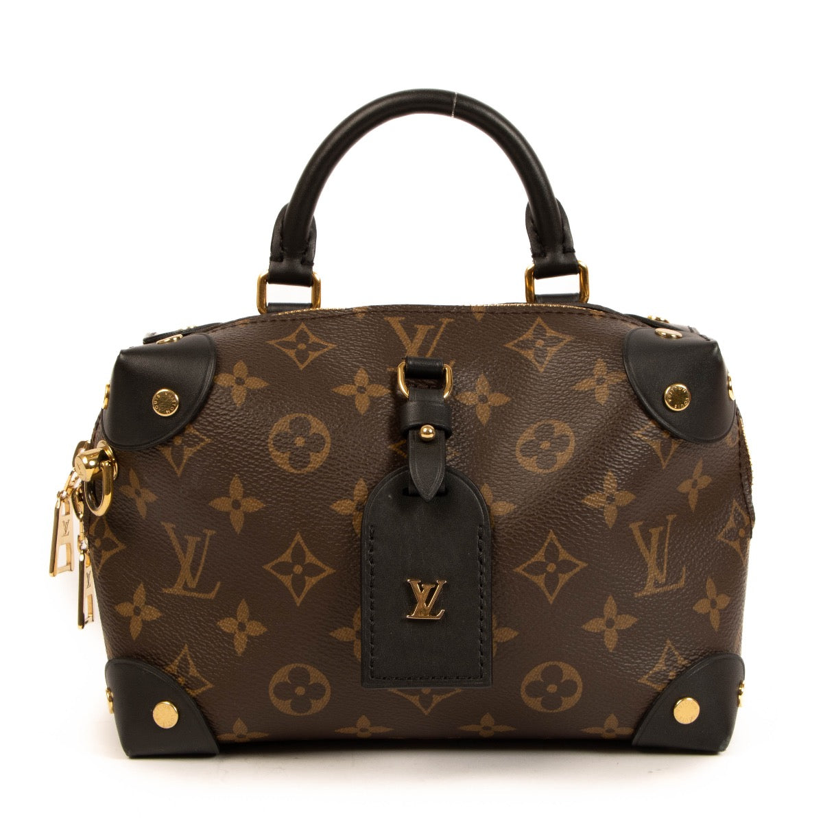 Shop safe online at Labellov in Antwerp, Brussels and Knokke this 100% authentic second hand Louis Vuitton Monogram Canvas Petite Malle Souple Crossbody