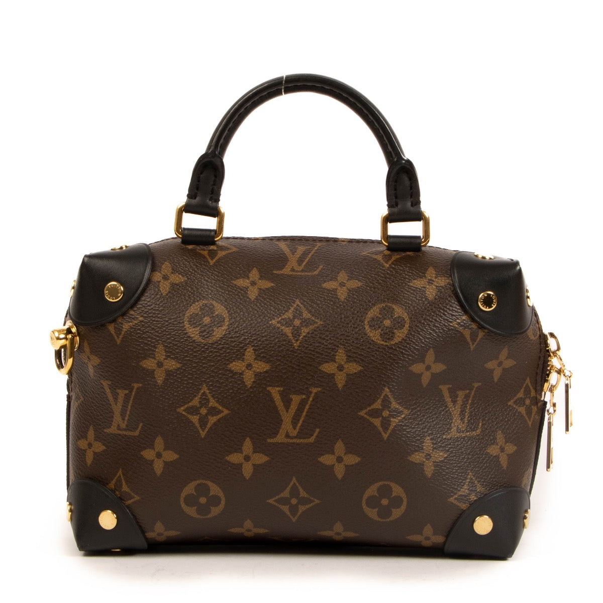 Shop safe online at Labellov in Antwerp, Brussels and Knokke this 100% authentic second hand Louis Vuitton Monogram Canvas Petite Malle Souple Crossbody