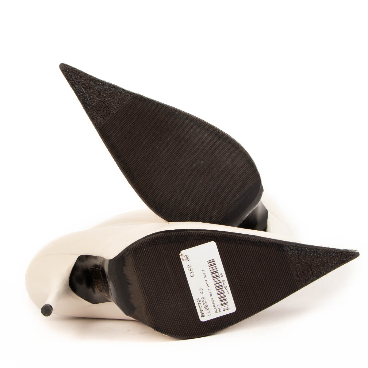 Balenciaga Witte Knife Laarzen - maat 37