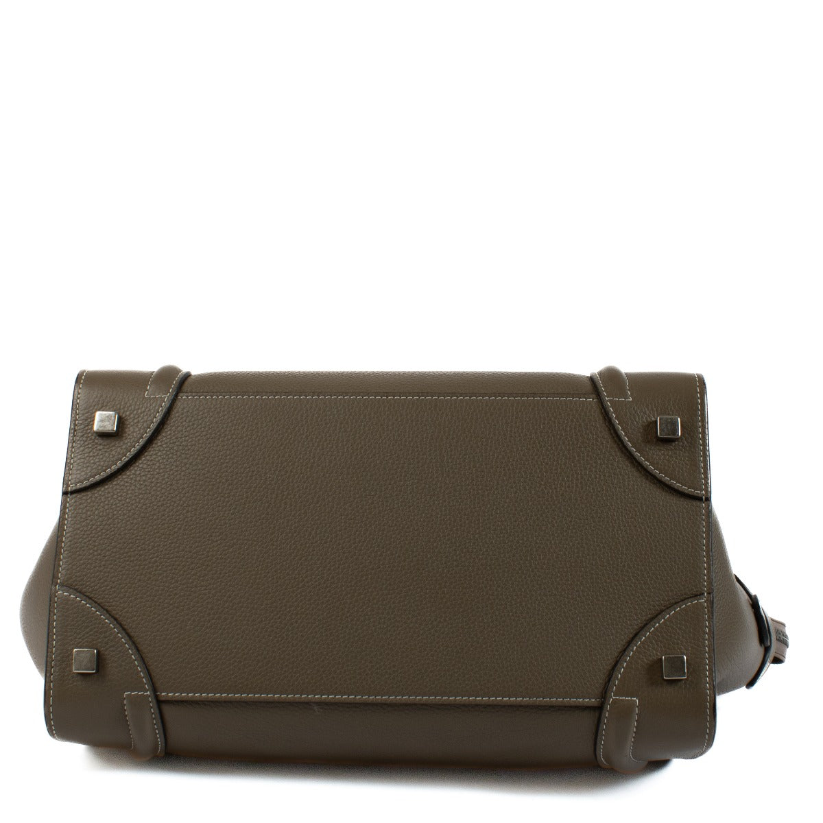 Celine Souris Drummed Calfskin Mini Luggage Bag