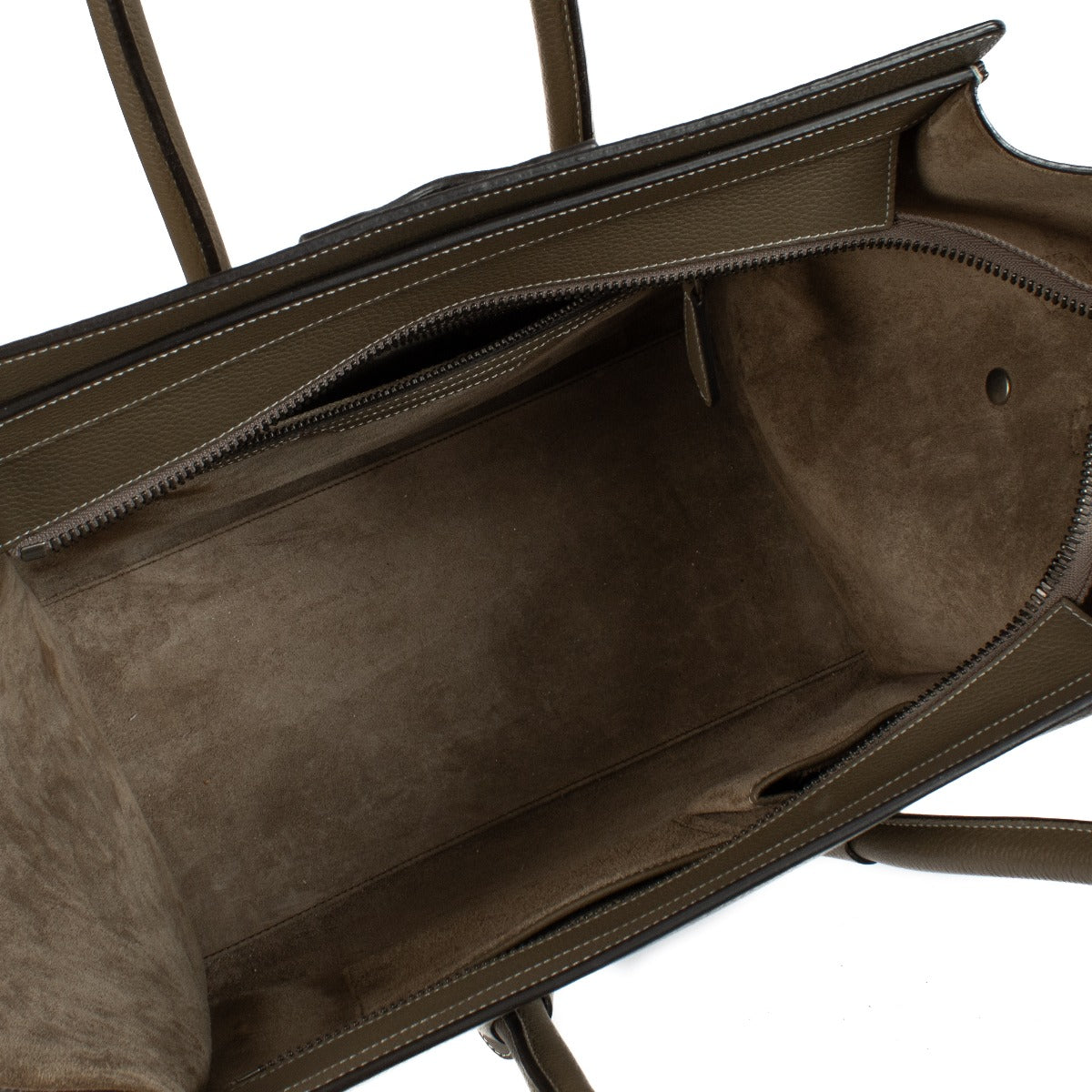 Celine Souris Drummed Calfskin Mini Luggage Bag
