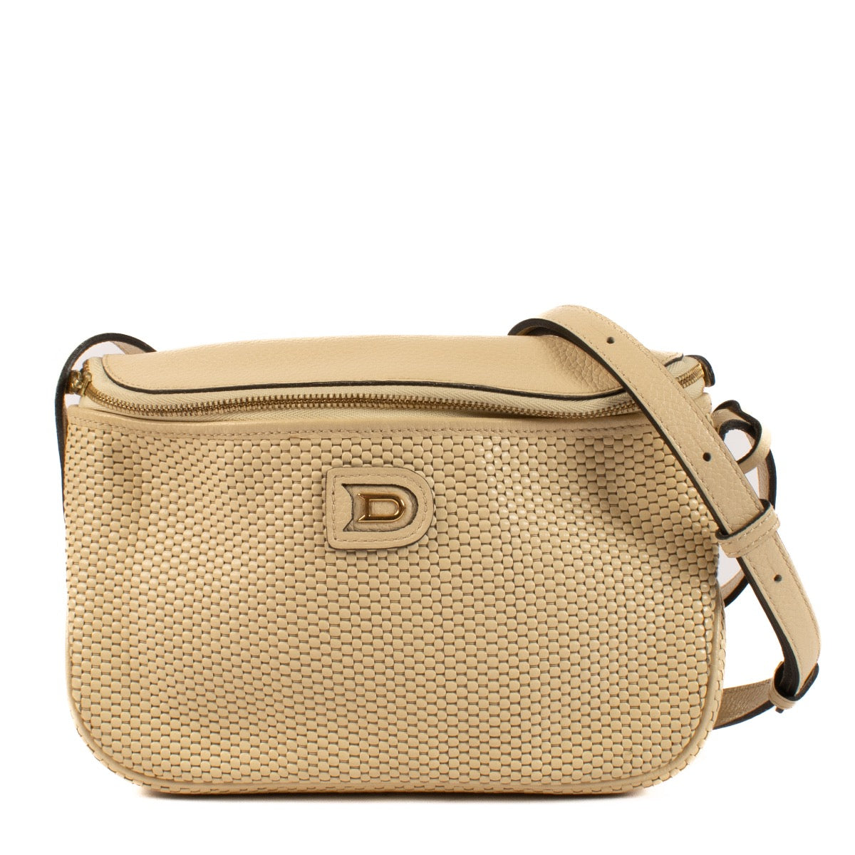 shop 100% authentic second hand Delvaux Cream Macao Crossbody Bag on Labellov.com