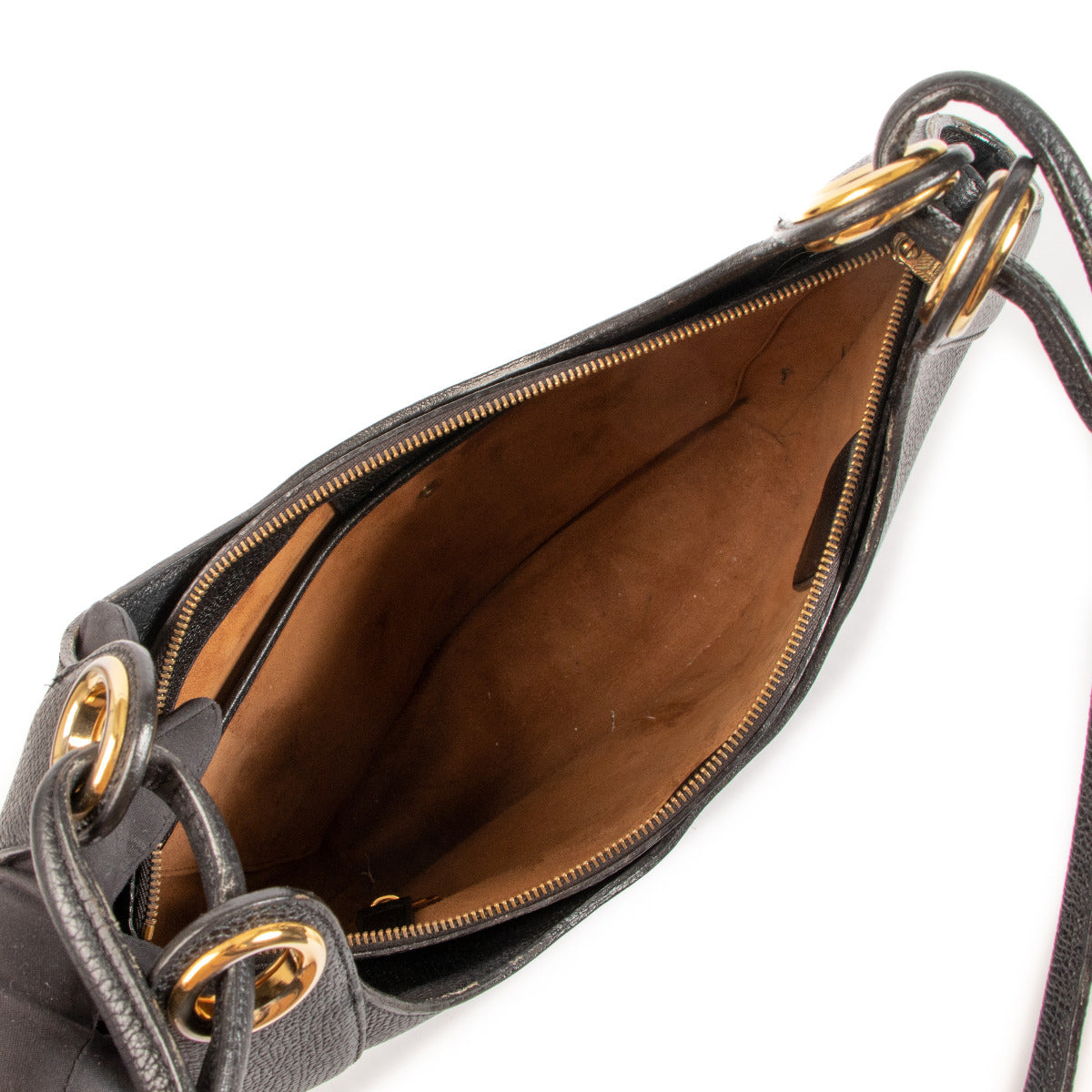 Delvaux Black Séducteur Jumping Shoulder Bag