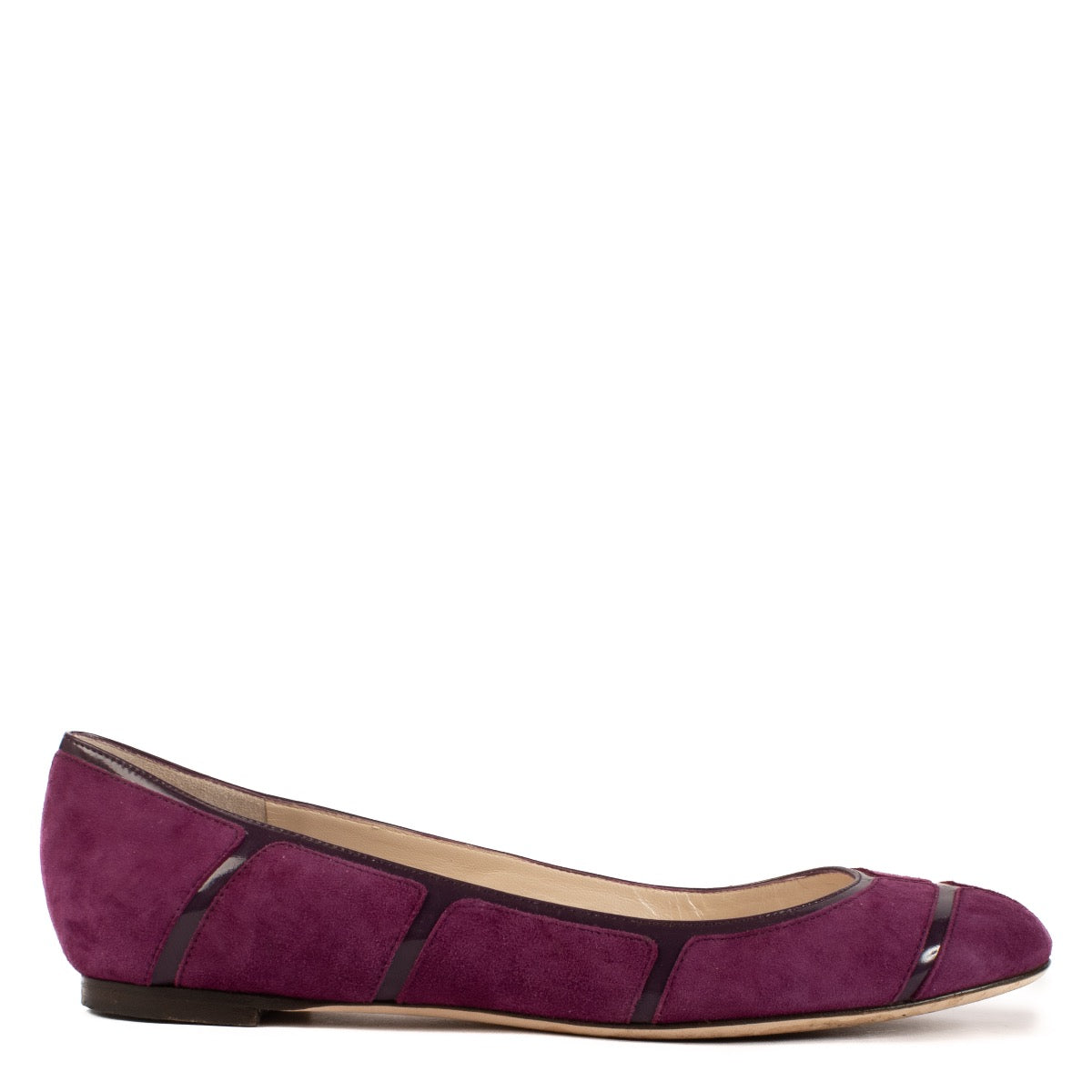 shop 100% authentic second hand Christian Dior Purple Ballerinas - Size 37 1/2 on Labellov.com