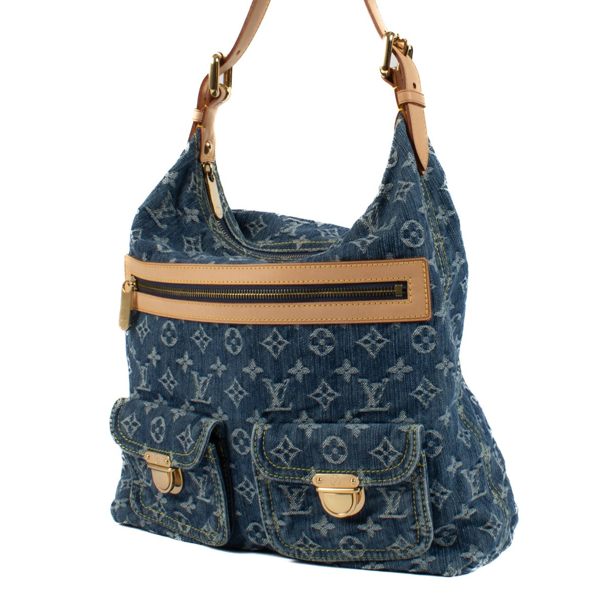 Louis Vuitton Denim Baggy GM Shoulder Bag