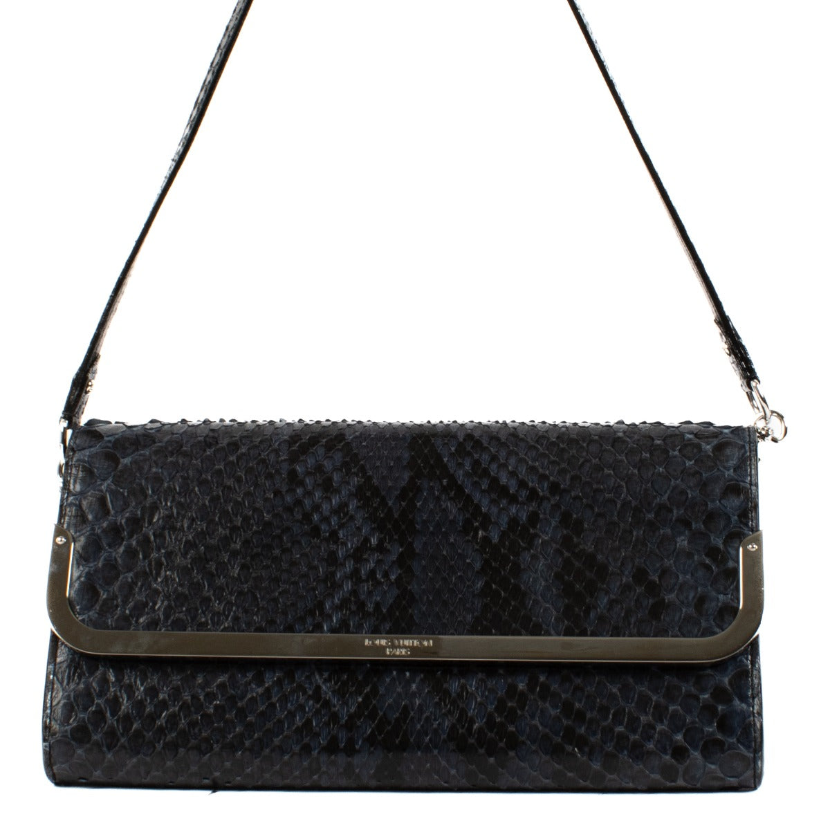 Louis Vuitton Blue Python Rossmore MM Bag