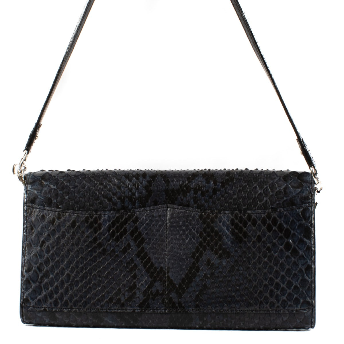 Louis Vuitton Blue Python Rossmore MM Bag