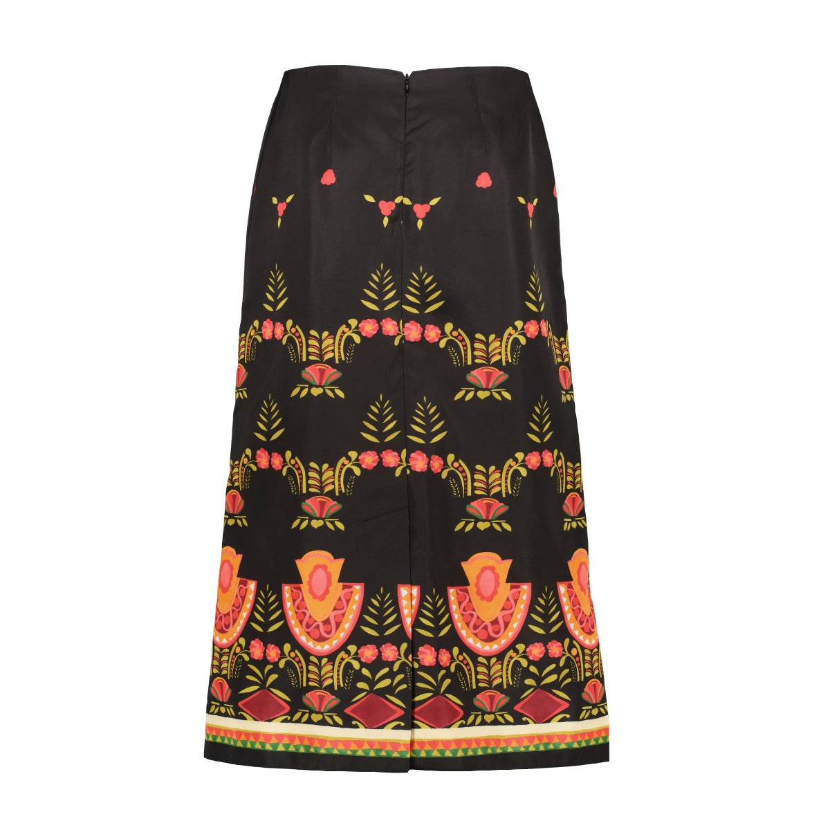 La DoubleJ Satin Printed Skirt