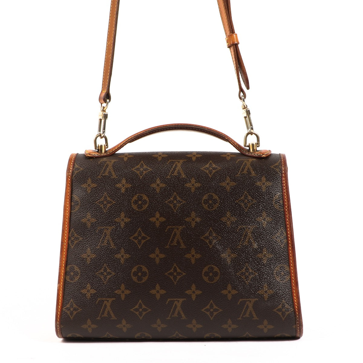 Shop safe online at Labellov in Antwerp, Brussels or Knokke this 100% authentic second hand Louis Vuitton Monogram Canvas Bel Air Beverly Crossbody