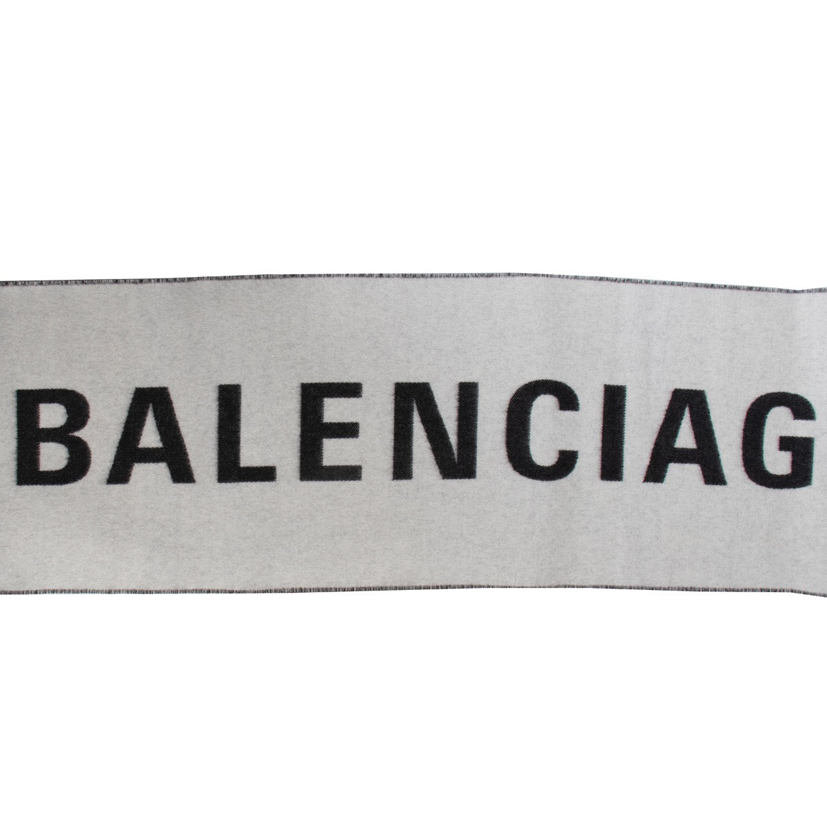 Shop online an authentic second hand Balenciaga white scarf in very good condition at Labellov in Antwerp