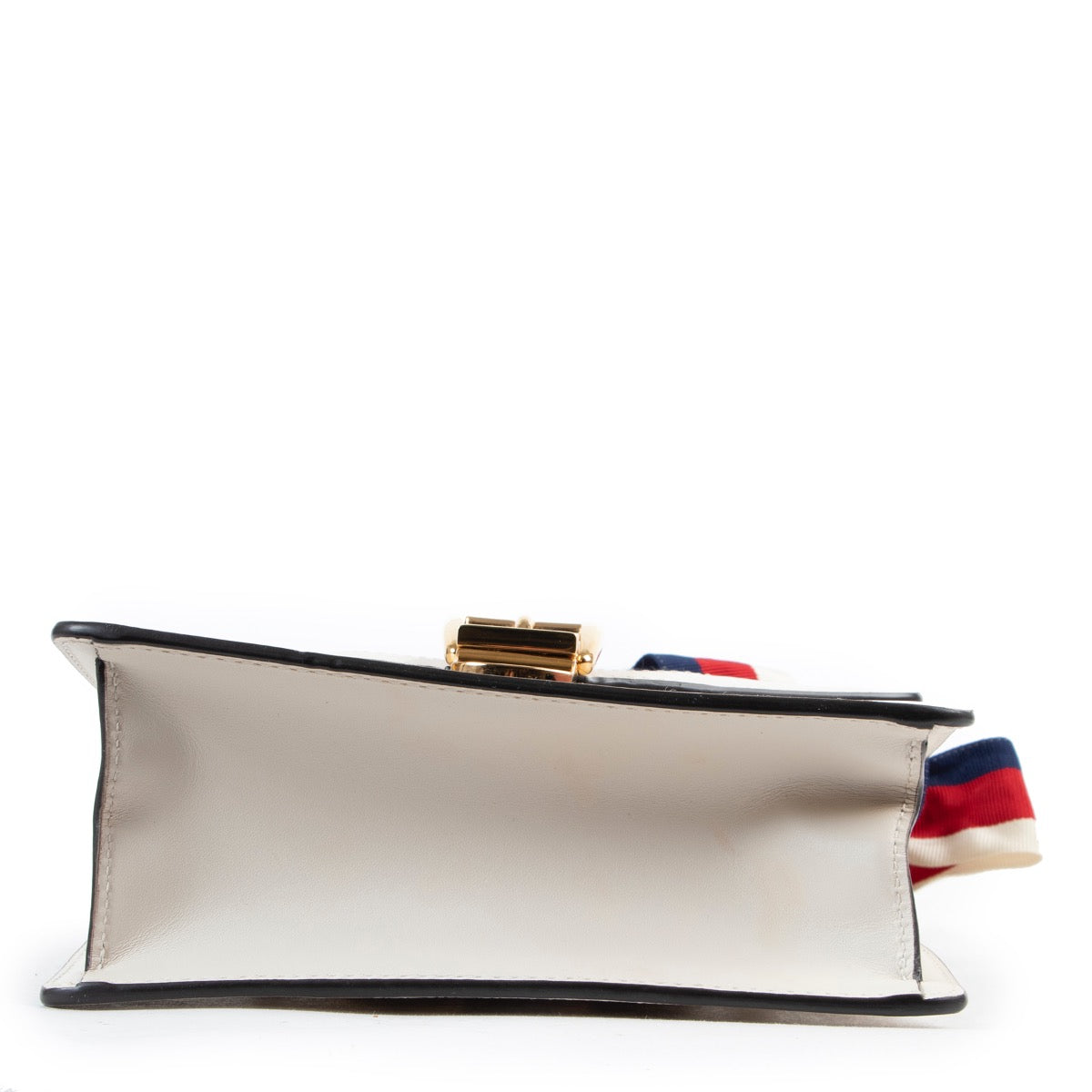 Gucci White Sylvie Mini Crossbody Bag