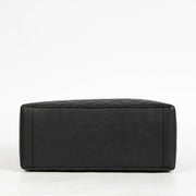 Authentic pre-loved Chanel Black Caviar GST Grand Shopping Tote Bag on Labellov.com