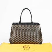 Goyard Black Goyardine Canvas Bellechasse PM Bag