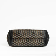 Shop this 100% authentic Goyard Black Goyardine Canvas Bellechasse PM Bag at Labellov.com
