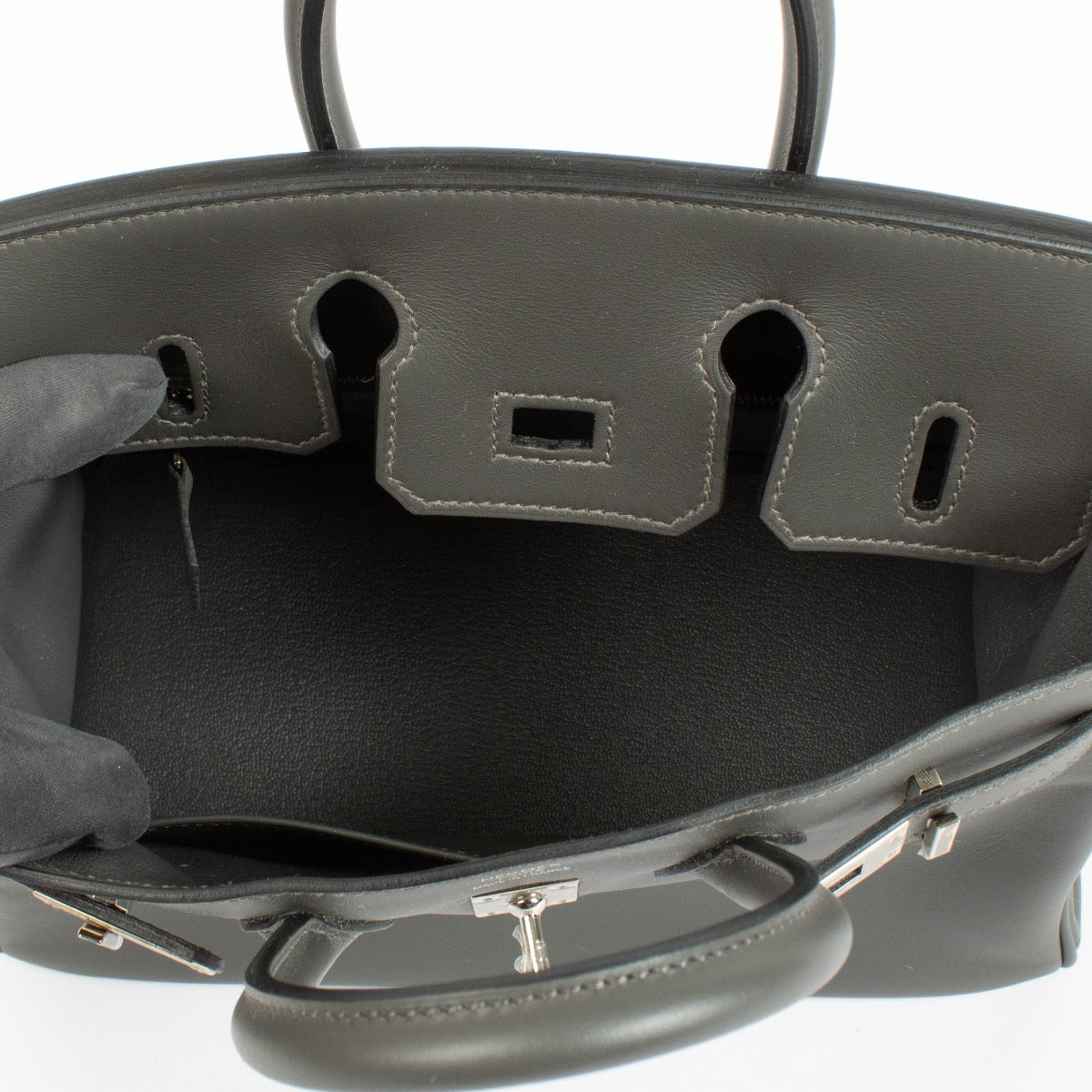 Hermès Birkin 25 Graphite Jonathan PHW
