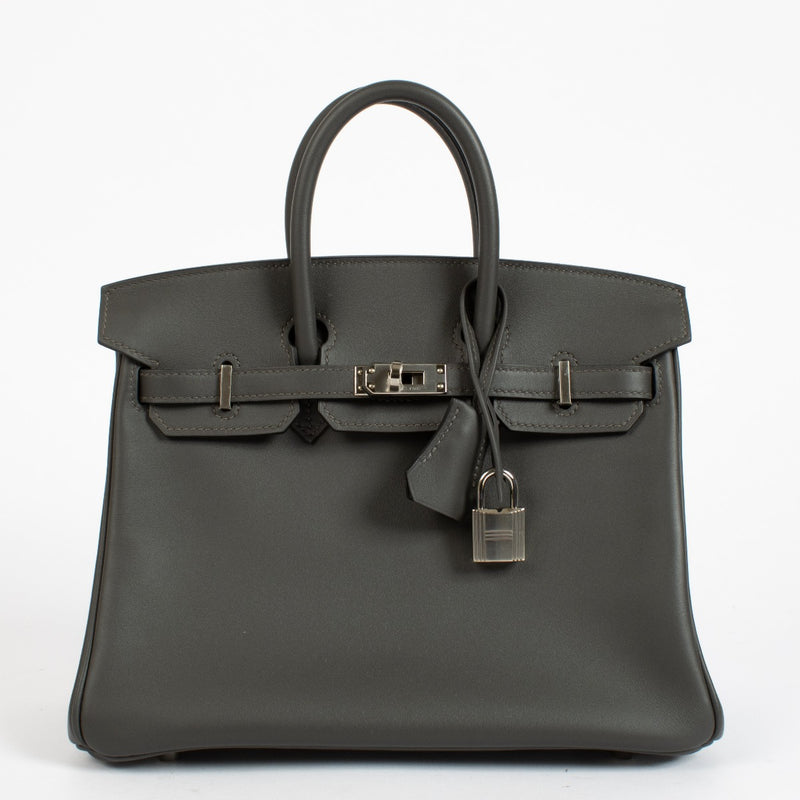 Hermès Birkin 25 Graphite Jonathan PHW