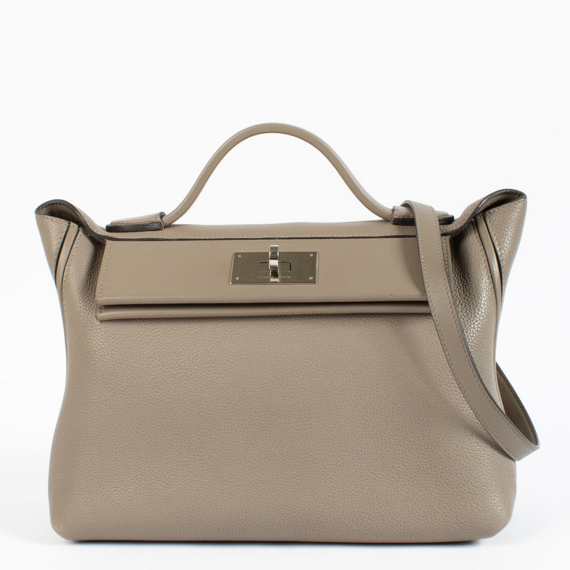 Hermès 24/24 29 Etoupe Maucice/Swift PHW