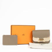 Shop this 100% authentic Hermès Constance Slim Wallet Etoupe Epsom GHW at Labellov.com