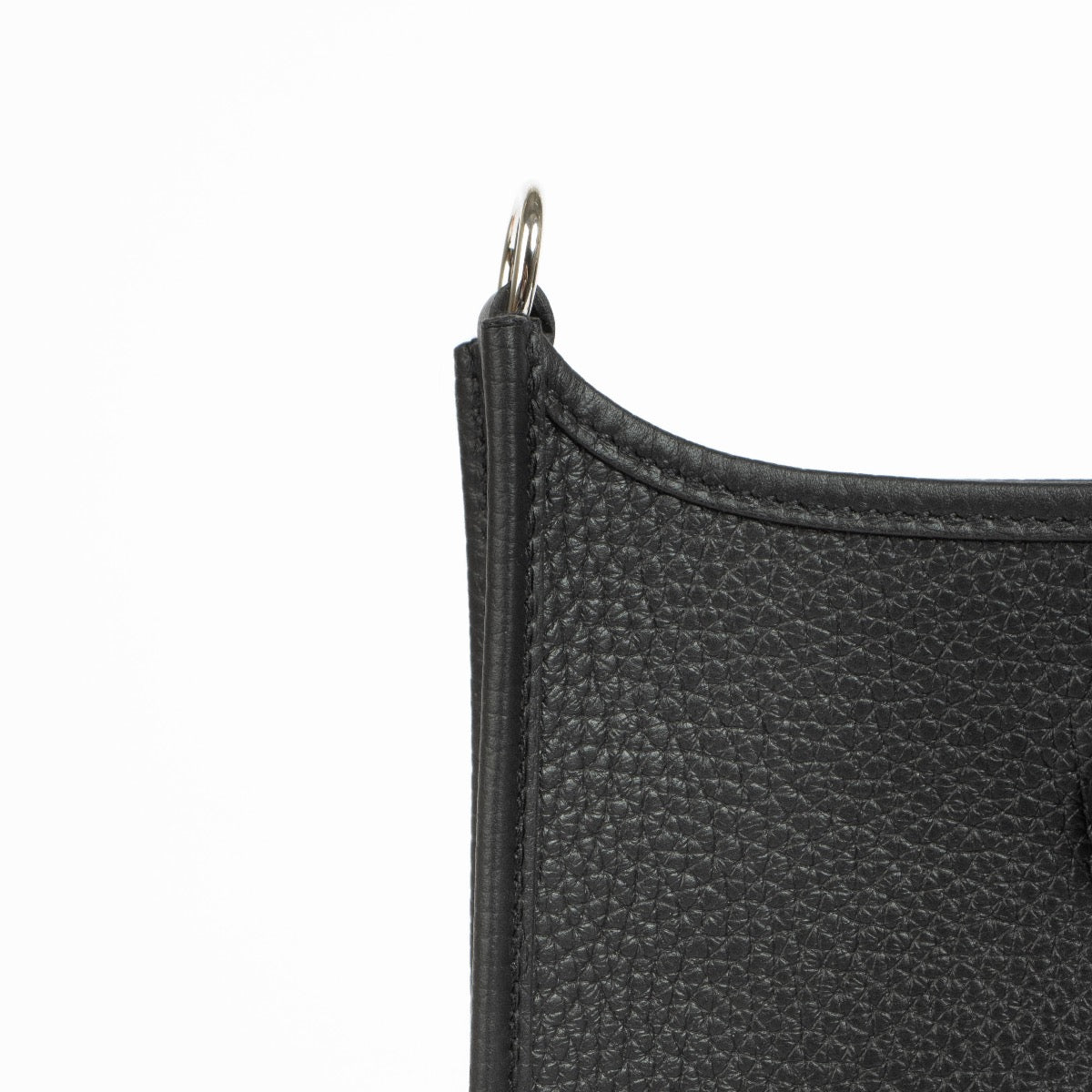 Shop this 100% authentic Hermès Evelyne 16 Black Clemence PHW Bag at Labellov.com
