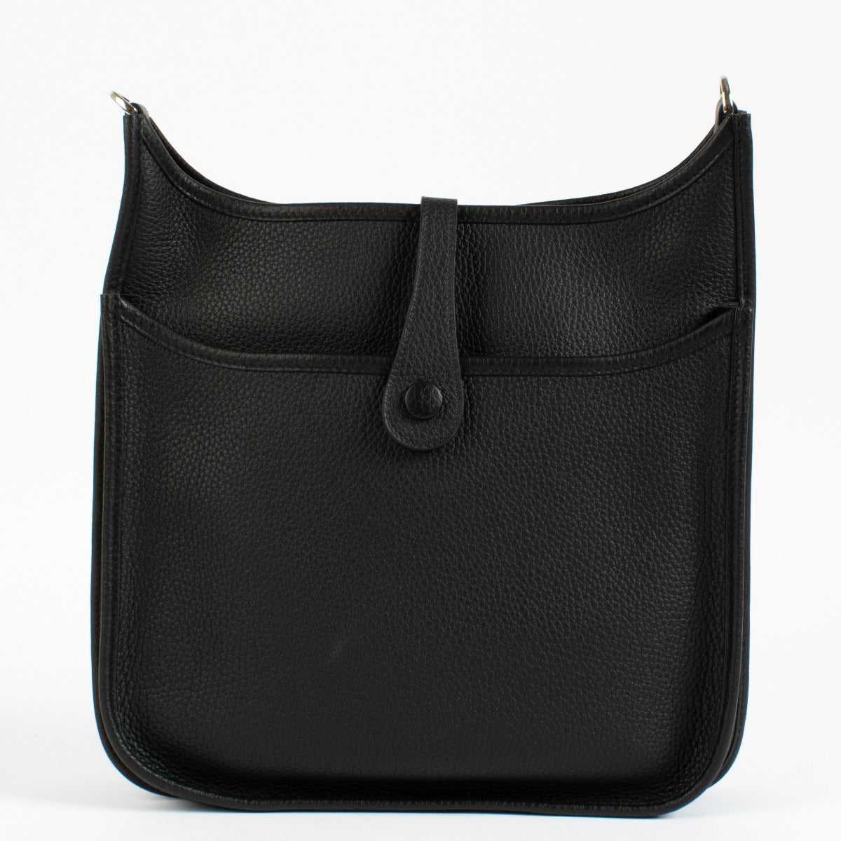 shop 100% authentic second hand Hermès Evelyne III 29 Black Taurillon Clemence PHW