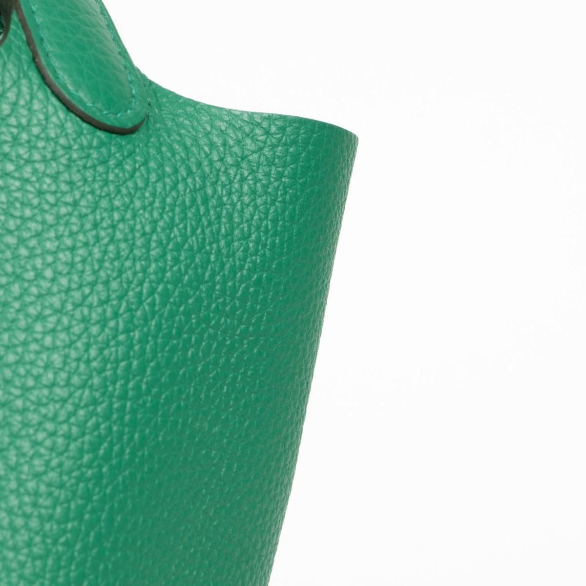 Shop 100% authentic brand new Hermès Vert Vertigo Taurillon Clemence Picotin Lock 18 Bag on Labellov.com
