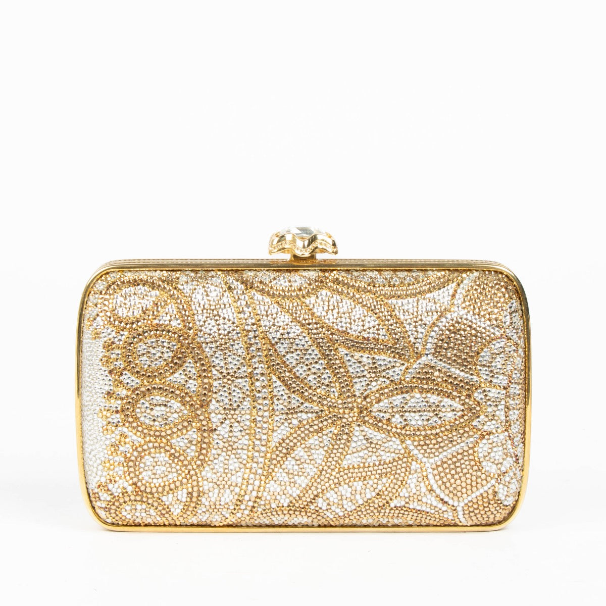 Shop 100% authentic second hand Judith Leiber Gold Crystal Bag on Labellov.com