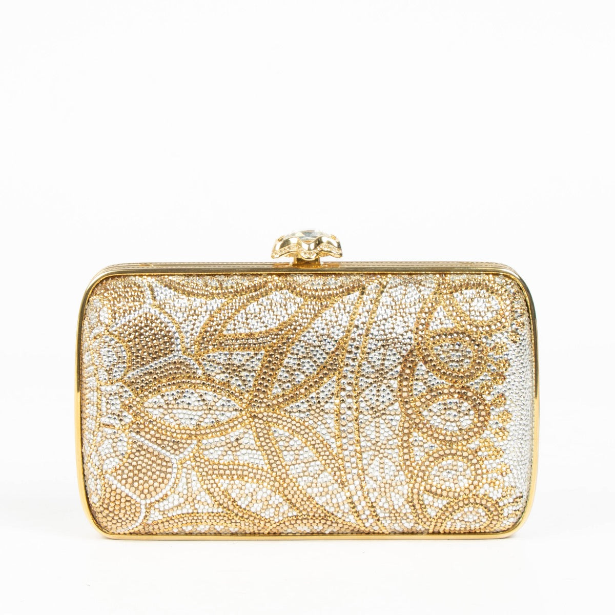 Shop 100% authentic second hand Judith Leiber Gold Crystal Bag on Labellov.com