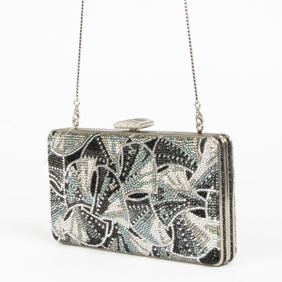 Shop this 100% authentic Judith Leiber Multicolor Crystal Clutch at Labellov.com