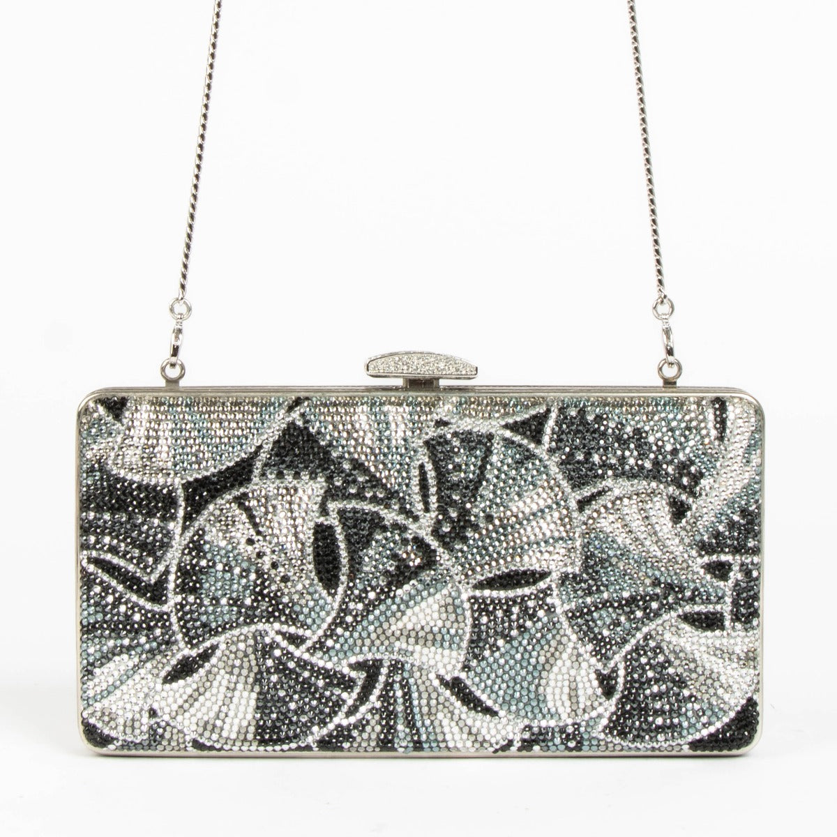 Shop this 100% authentic Judith Leiber Multicolor Crystal Clutch at Labellov.com